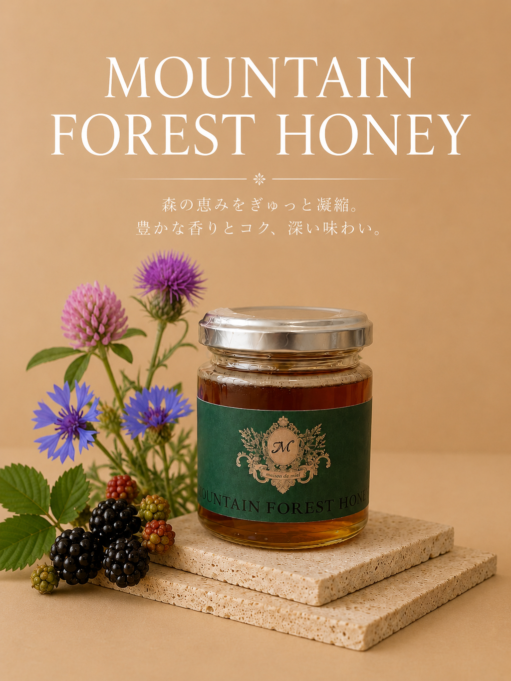 オーガニック生はちみつ maison de miel